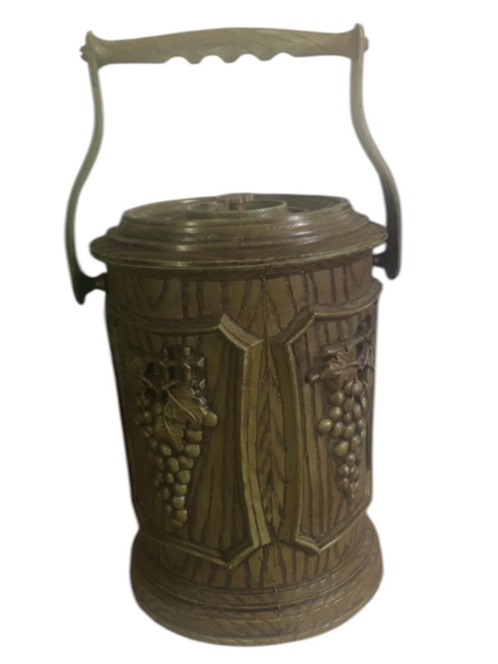 Vintage Ice Bucket with Handle